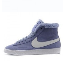 Кроссовки Nike Dunk Hight Purple С МЕХОМ