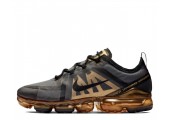 Кроссовки Nike Air VaporMax 2019  Black/Metallic Gold/Black - Фото 1