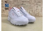 Кроссовки Fila Disruptor II White/Pink - Фото 4