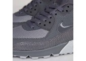 Кроссовки Nike Air Max 90 Premium Dark Grey/Wolf Grey - Фото 3