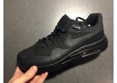 Кроссовки Nike Air Max 87 Ultra Flyknit Triple Black - Фото 6