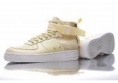 Кроссовки Nike SF Air Force 1 Utility Mid Cream - Фото 9