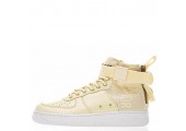 Кроссовки Nike SF Air Force 1 Utility Mid Cream - Фото 1