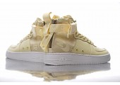 Кроссовки Nike SF Air Force 1 Utility Mid Cream - Фото 4