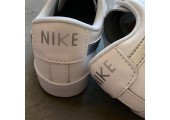 Кроссовки Nike Blazer Low Leather White/Silver - Фото 10