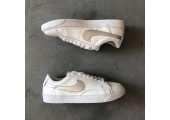 Кроссовки Nike Blazer Low Leather White/Silver - Фото 6