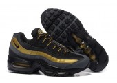 Кроссовки Nike Air Max 95 Black/Gold - Фото 3