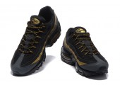 Кроссовки Nike Air Max 95 Black/Gold - Фото 4