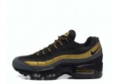 Кроссовки Nike Air Max 95 Black/Gold - Фото 1