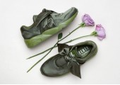 Кроссовки Puma х Rihanna Fenty Bow Sneaker Olive Branch - Фото 3