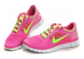 Кроссовки Nike Free Run Plus 3 Rose/Lemon - Фото 6
