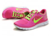 Кроссовки Nike Free Run Plus 3 Rose/Lemon - Фото 2
