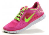 Кроссовки Nike Free Run Plus 3 Rose/Lemon - Фото 5