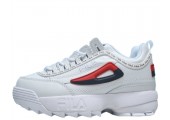 Кроссовки Fila Disruptor 2 White/Red/Black - Фото 1