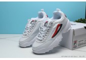 Кроссовки Fila Disruptor 2 White/Red/Black - Фото 4