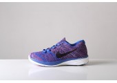 Кроссовки Nike Flyknit Lunar 3 Violet/Blue - Фото 2