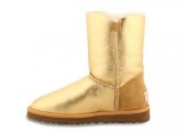UGG Bailey Button Metallic Gold - Фото 4