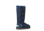 UGG Bailey Button Triplet Blue - Фото 2