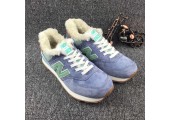 Кроссовки New Balance Buty 574 Winter Purple/Mint С МЕХОМ - Фото 4