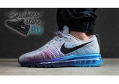 Кроссовки Nike Air Max Flyknit Wolf Grey - Фото 2