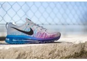 Кроссовки Nike Air Max Flyknit Wolf Grey - Фото 1