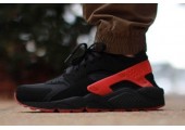 Кроссовки Nike Air Huarache Black/Red - Фото 3
