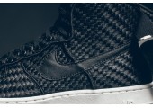 Кроссовки Nike Air Force 1 High LV8 Woven Black/White - Фото 4