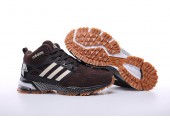 Кроссовки Adidas Neo Winter Chocolate С МЕХОМ - Фото 3
