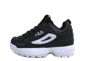 Кроссовки Fila Disruptor II Black Matte - Фото 1