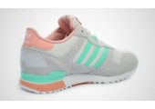 Кроссовки Adidas ZX 700 Grey/Turquoise - Фото 3