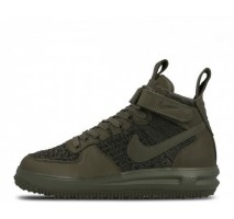 Кроссовки Nike Lunar Force 1 Flyknit Workboot Medium Olive