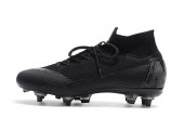 Футбольные бутсы Nike Mercurial Superfly VI Elite SG AC Black - Фото 1