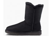 UGG Bailey Button Black - Фото 3