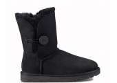UGG Bailey Button Black - Фото 1