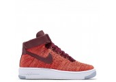 Кроссовки Nike Air Force 1 Ultra Flyknit Deep Red - Фото 1