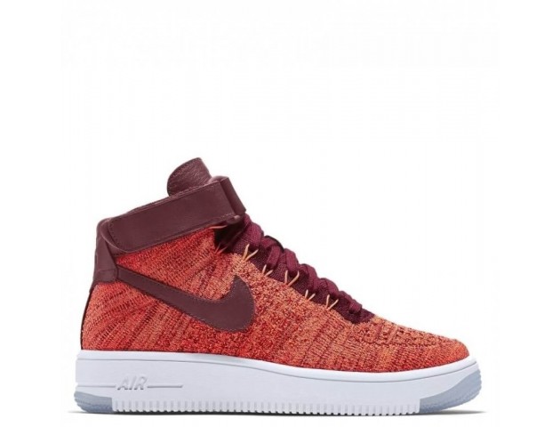 Кроссовки Nike Air Force 1 Ultra Flyknit Deep Red