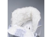Сникерсы Nike WMNS Dunk Hight White С МЕХОМ - Фото 3
