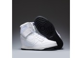 Сникерсы Nike WMNS Dunk Hight White С МЕХОМ - Фото 4