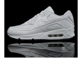 Кроссовки Nike Air Max 90 Premium White/Metallic Silver - Фото 3
