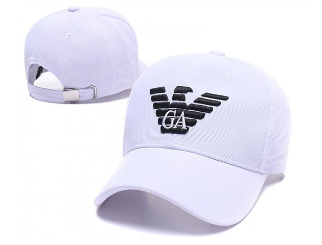 Кепка Giorgio Armani White/Black