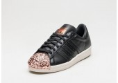Кроссовки Adidas Superstar 80s Metal Toe Black - Фото 2
