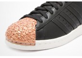 Кроссовки Adidas Superstar 80s Metal Toe Black - Фото 7