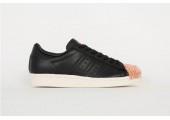Кроссовки Adidas Superstar 80s Metal Toe Black - Фото 4