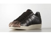 Кроссовки Adidas Superstar 80s Metal Toe Black - Фото 3