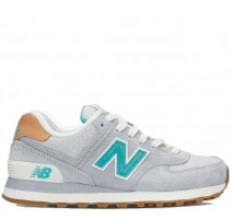 Кроссовки New Balance WL574BCB Grey/Turquoise
