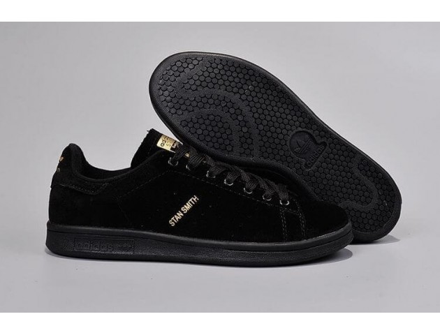 Кроссовки Adidas Stan Smith Suede Black