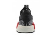 Кроссовки Adidas NMD Runner Grey/Black/Red - Фото 2