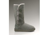 UGG Bailey Button Triplet Grey - Фото 6