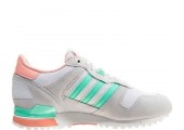 Кроссовки Adidas ZX 700 Grey/Turquoise - Фото 1
