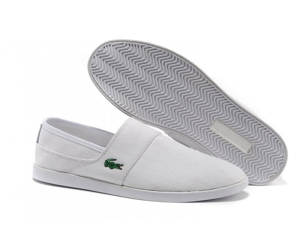 Слипоны Lacoste Slip-On Gazon Sport White